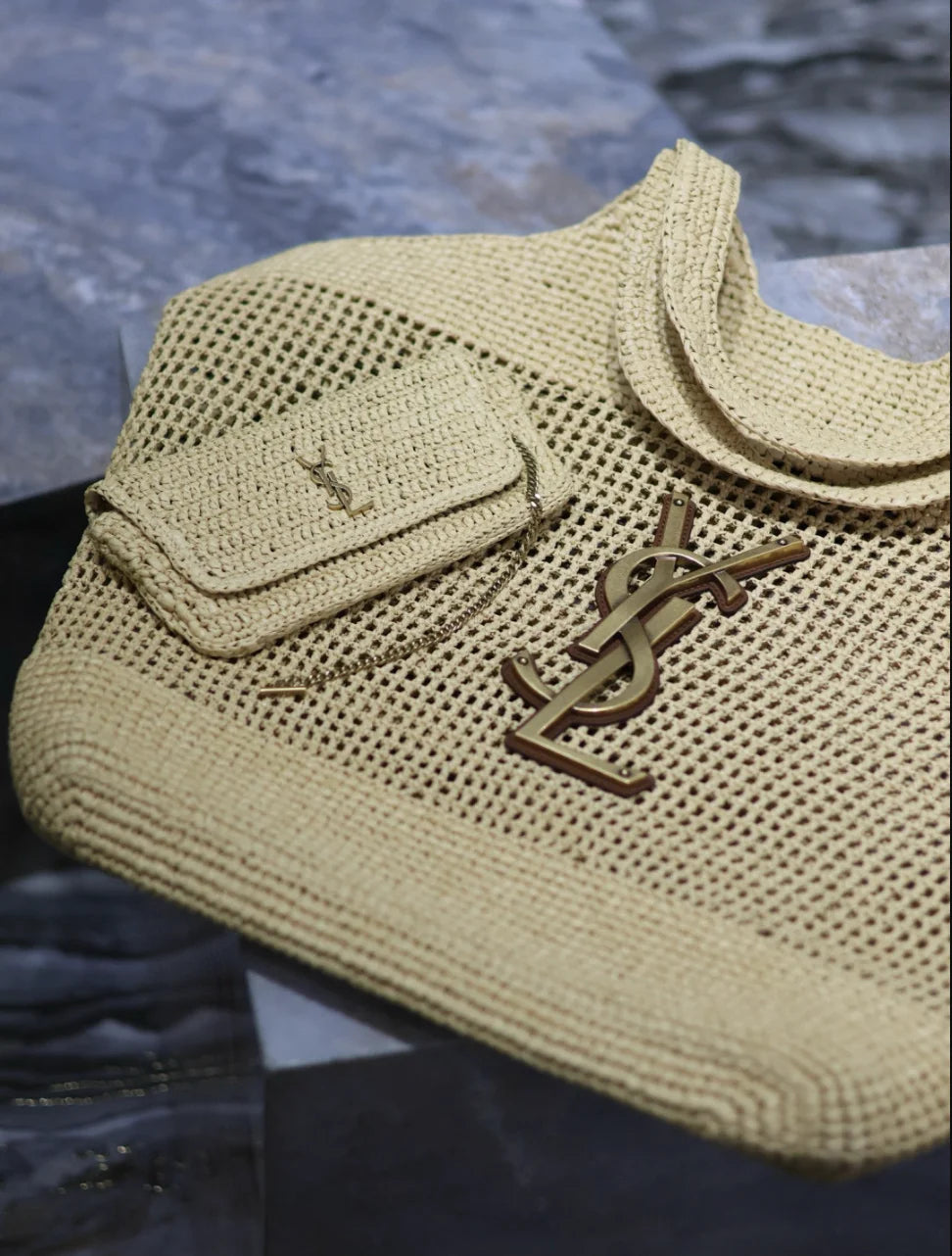 MAXIBOLSO SHOPPER RAFFIA