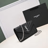 CARTERA CON CADENA NEGRO SILVER HAR
