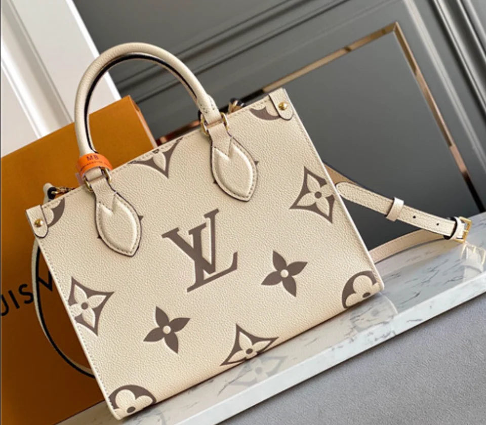 ONTHEGO PM Creme/Bois de Rose