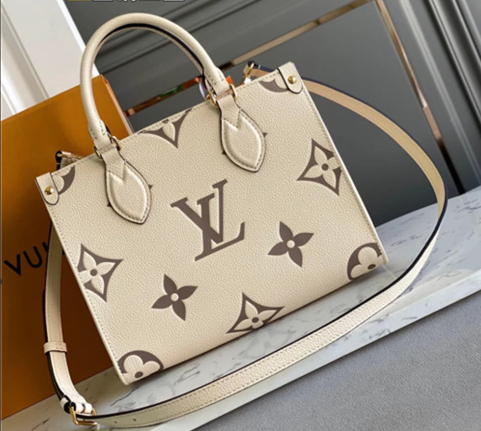 ONTHEGO PM Creme/Bois de Rose