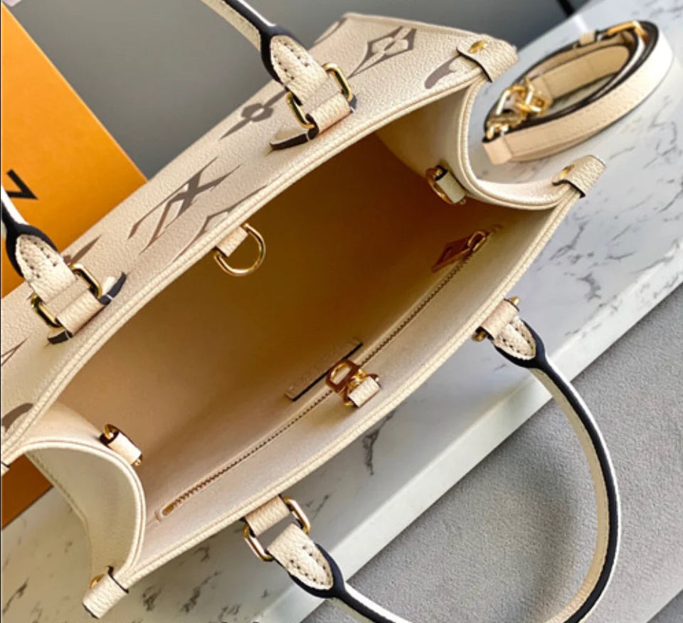 ONTHEGO PM Creme/Bois de Rose