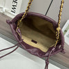 BOLSO FLAMENCO BURDEOS
