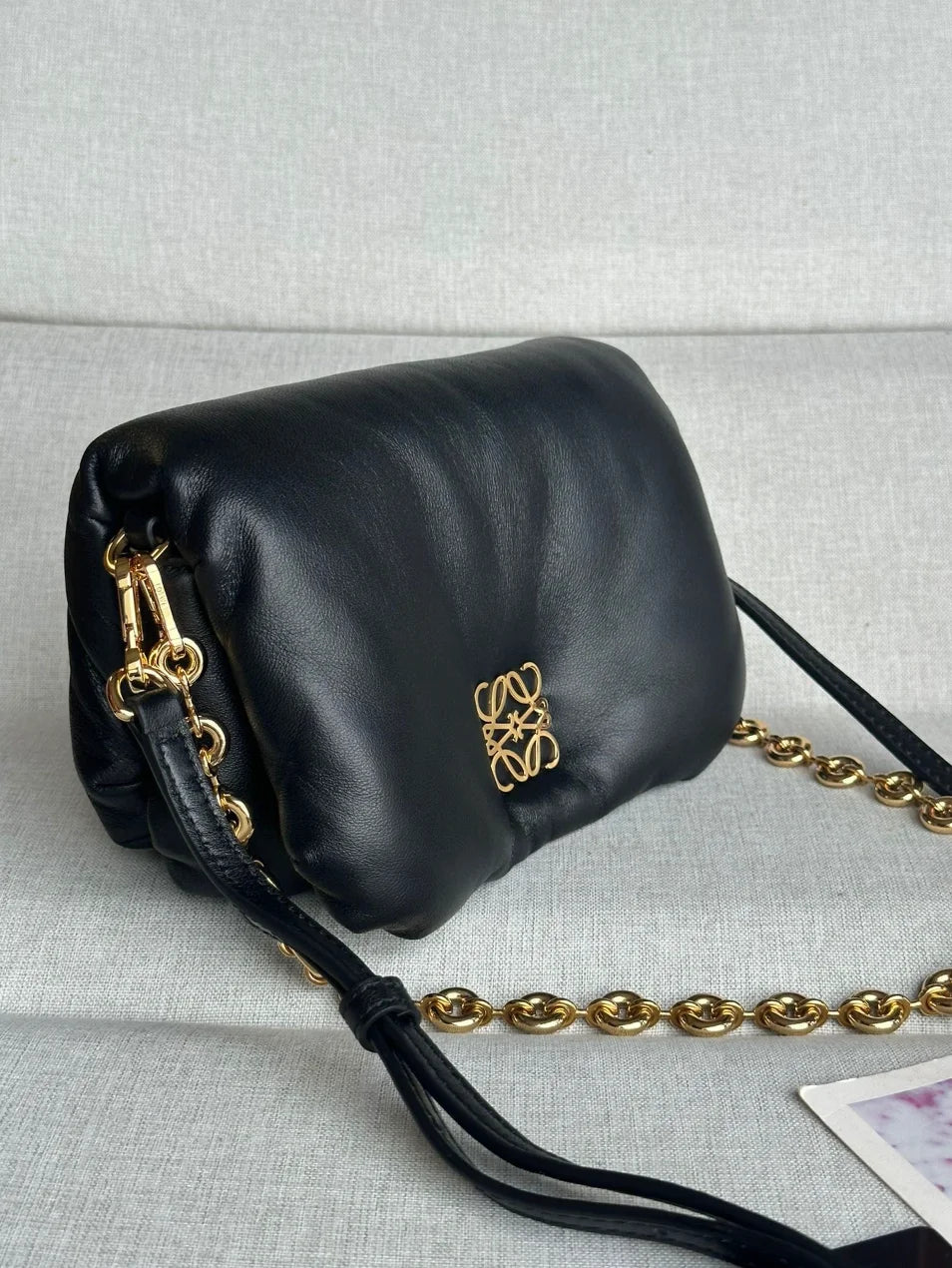 PUFFER GOYA MEDIUM BLACK