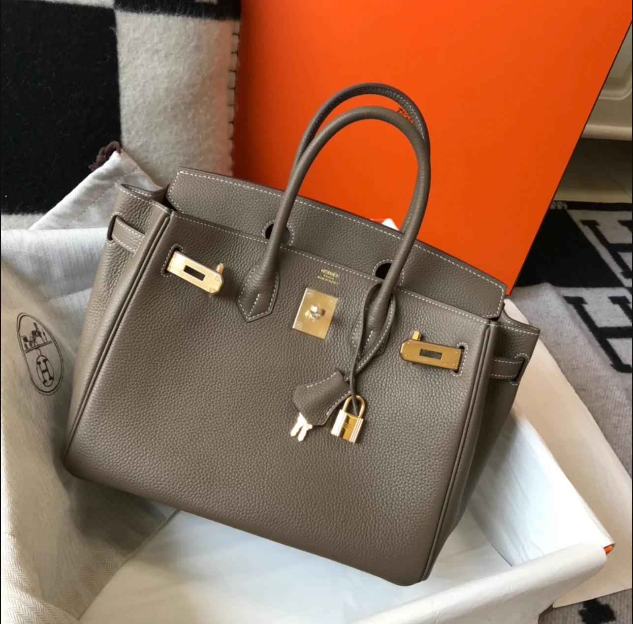 BIRKIN 3O BEIGE