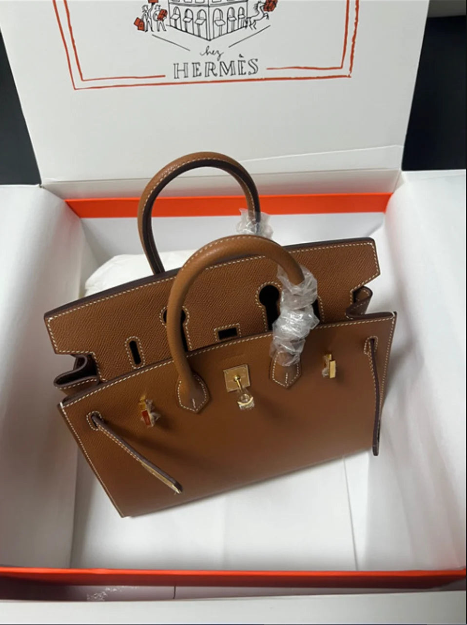 BIRKIN 3O COGNAC