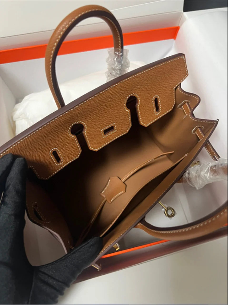 BIRKIN 3O COGNAC