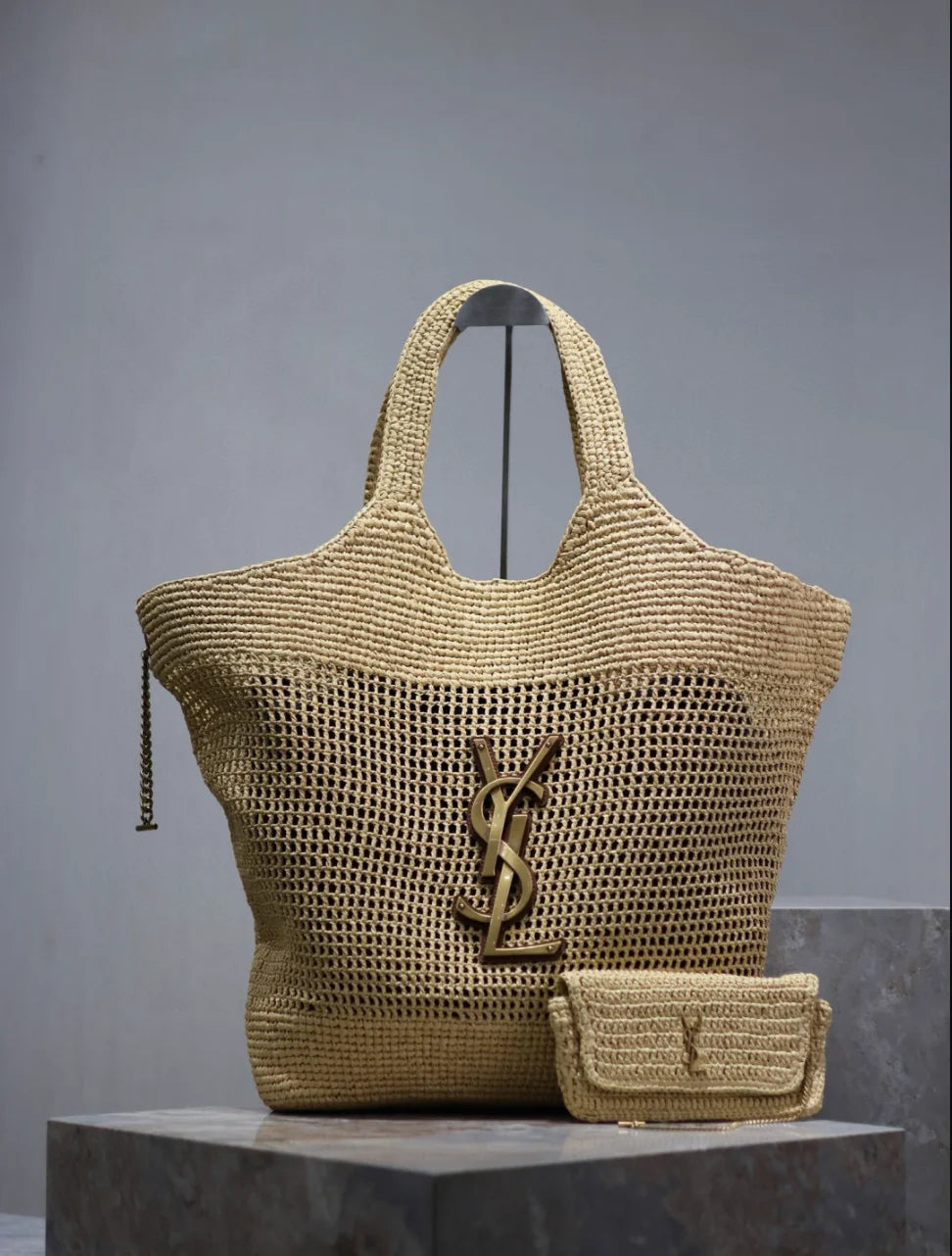 MAXIBOLSO SHOPPER RAFFIA