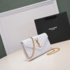 CARTERA CON CADENA BLANCA