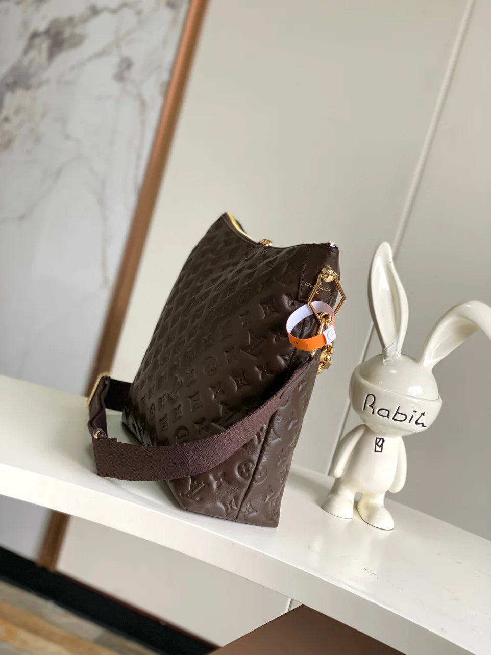 COUSSIN HOBO MM CHOCOLATE