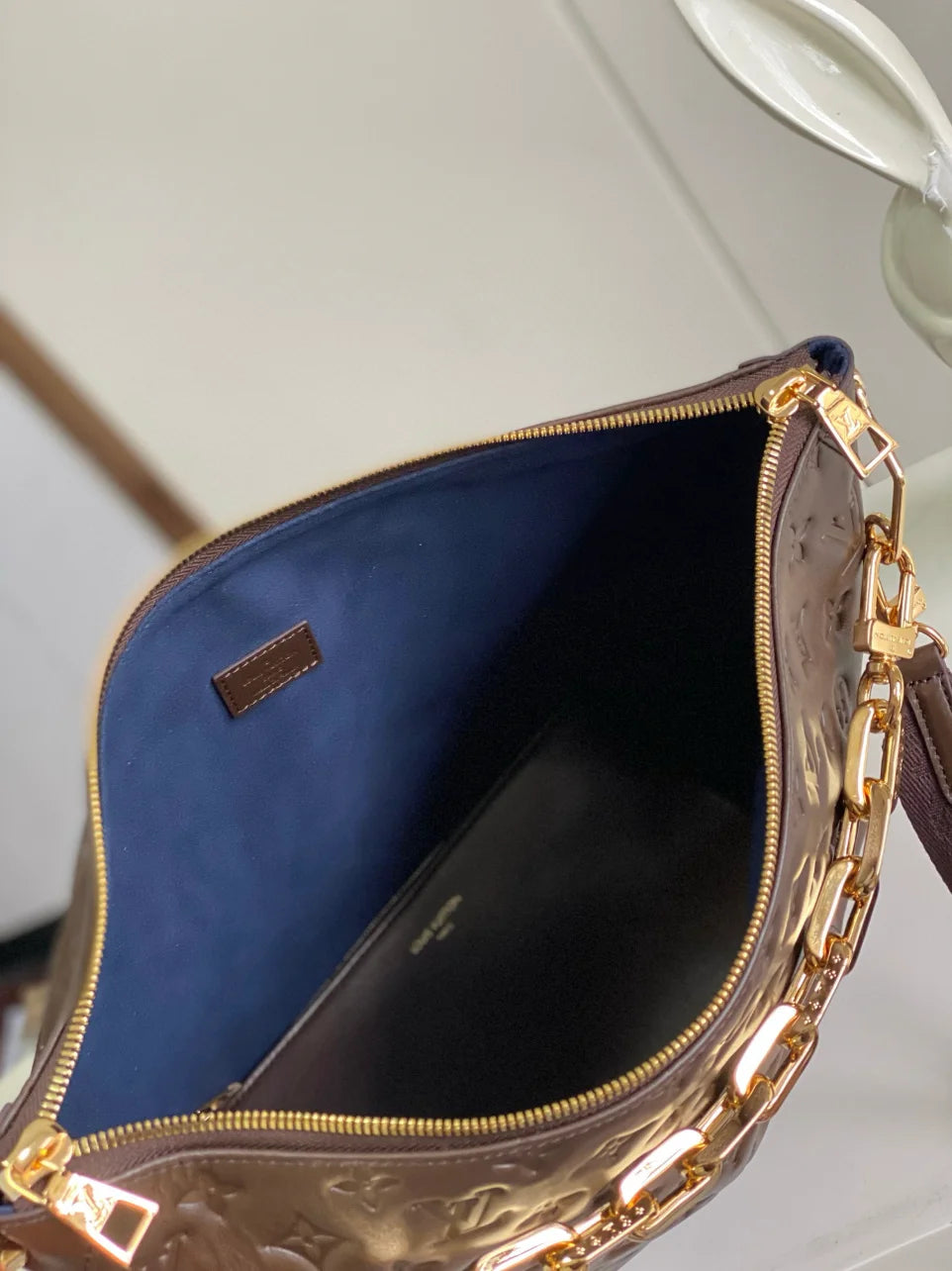 COUSSIN HOBO MM CHOCOLATE