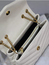 LOULOU SMALL WHITE