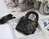 LADY DIOR MINI PIEL NEGRO