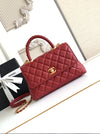 BOLSO CON ASA ROJO