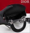 LADY DIOR MINI CHAROL NEGRO