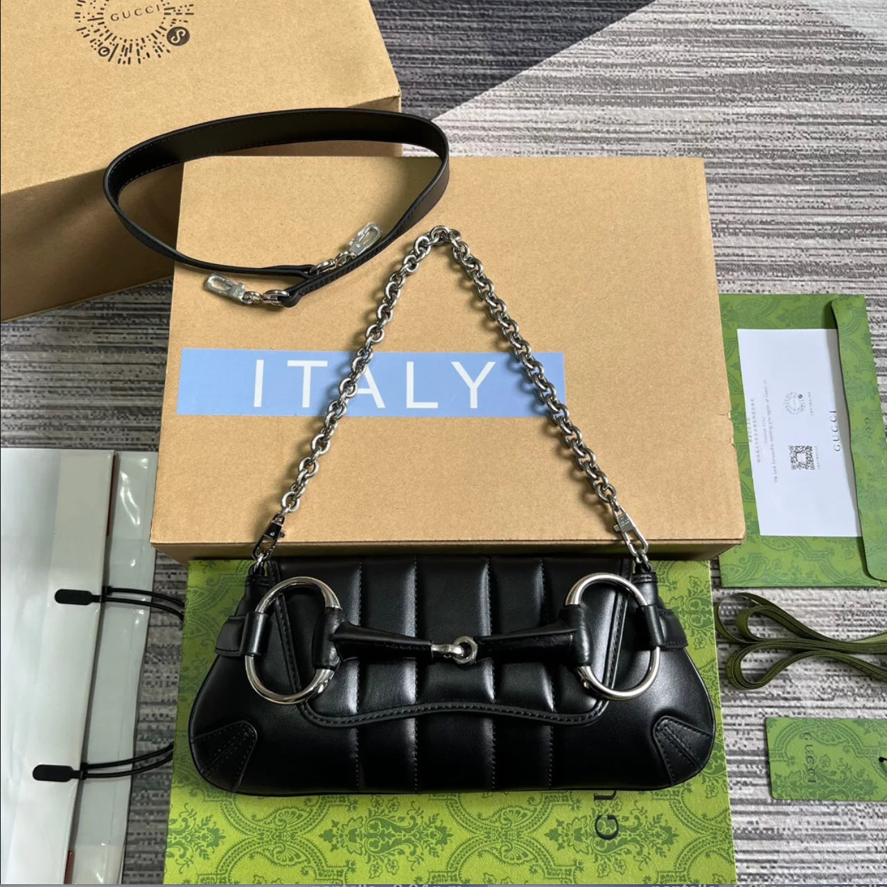 HORSEBIT CHAIN SMALL NEGRO