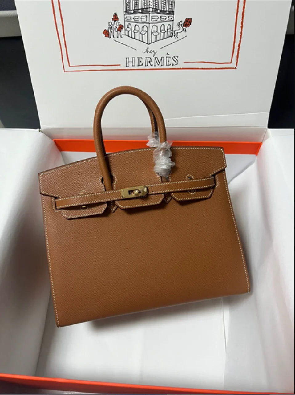 BIRKIN 3O COGNAC